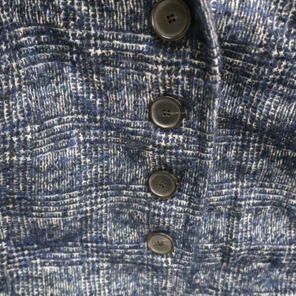 Akris Punto Textured Tweed Jacket Blazer – Navy Blue – Size 12 – NWT - Picture 2 of 4